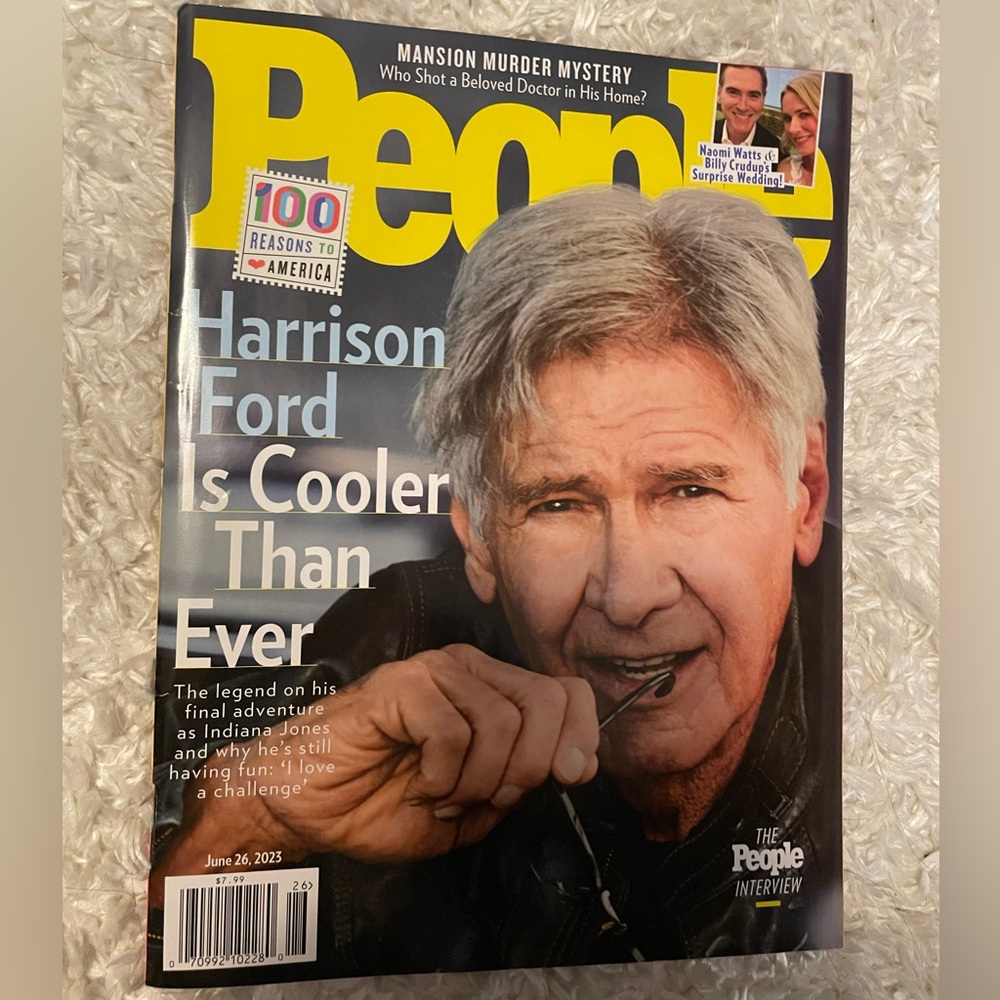 Harrison Ford People Magazine 2023 Indiana Jones Han Solo Star Wars Yellowstone